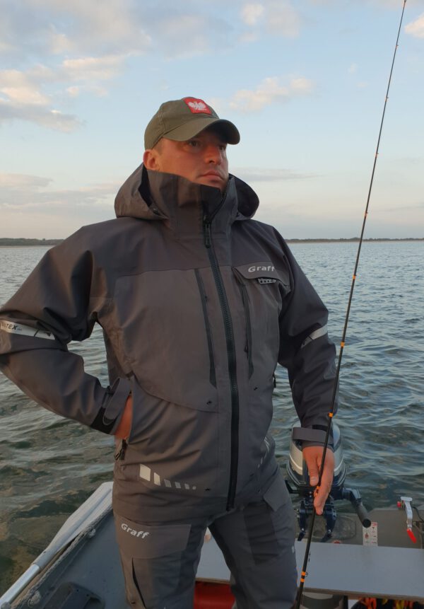 GRAFF HEILBUTT ANGELJACKE ANTHRAZIT-GRAU BRATEX 20000/20000 PROFESSIONELL-LINE – Bild 3