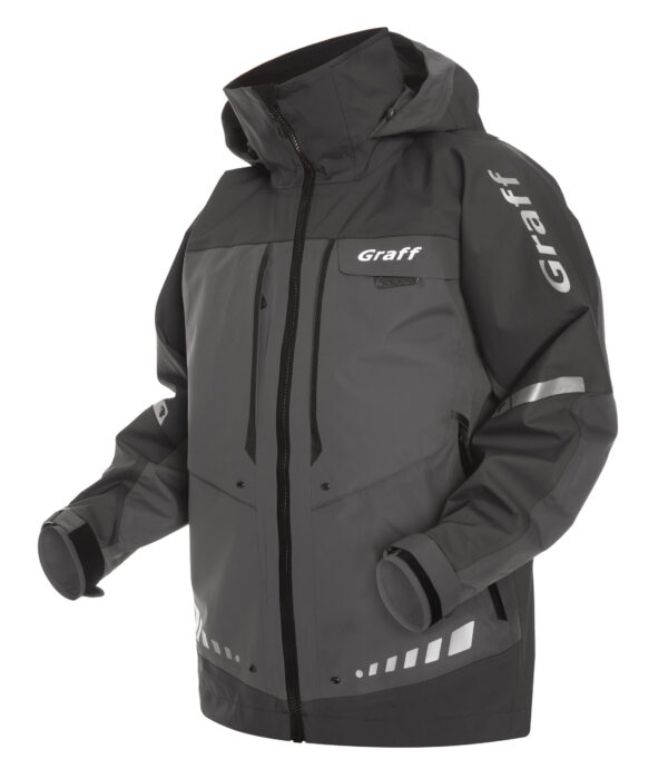 GRAFF HEILBUTT ANGELJACKE ANTHRAZIT-GRAU BRATEX 20000/20000 PROFESSIONELL-LINE – Bild 8